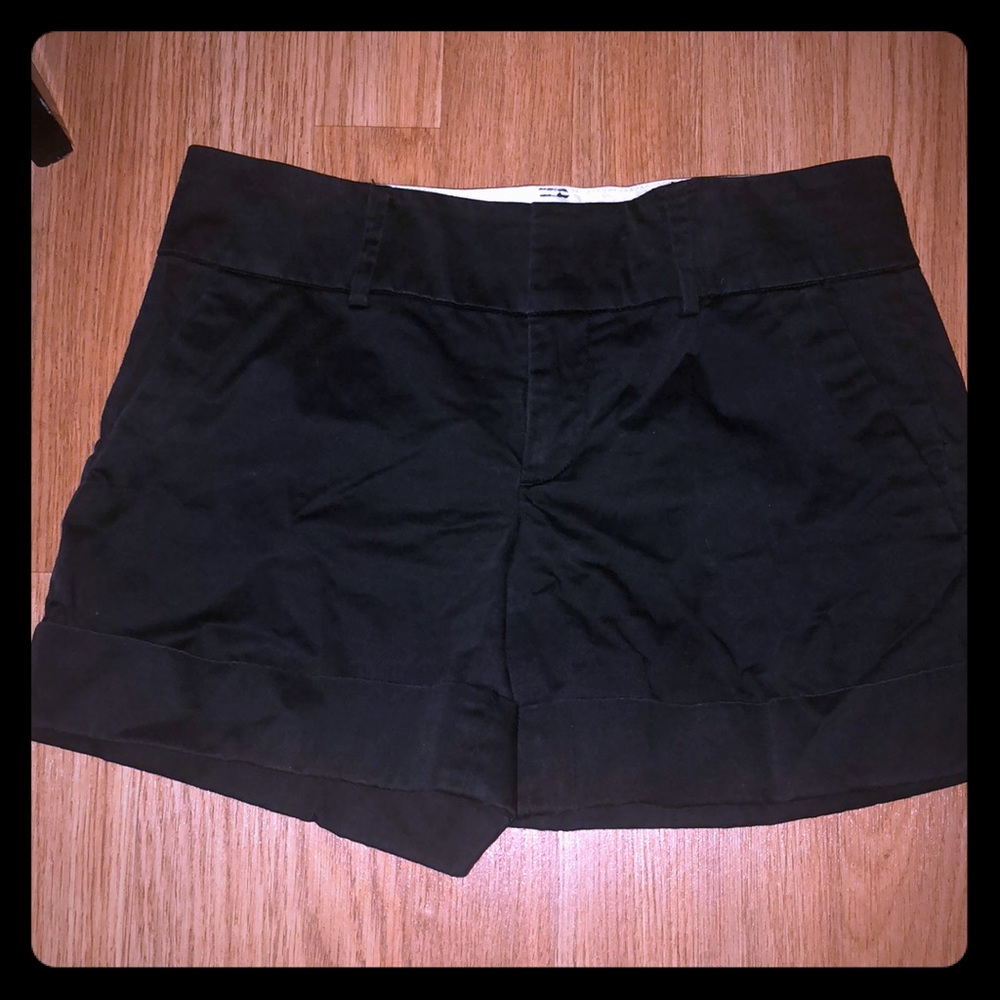 Club Monaco black cargo shorts